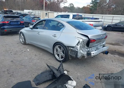 2018 Infiniti Q50 3.0T Sport from USA, damaged, VIN JN1EV7AP5JM361782